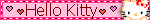 Hello Kitty Blinkie